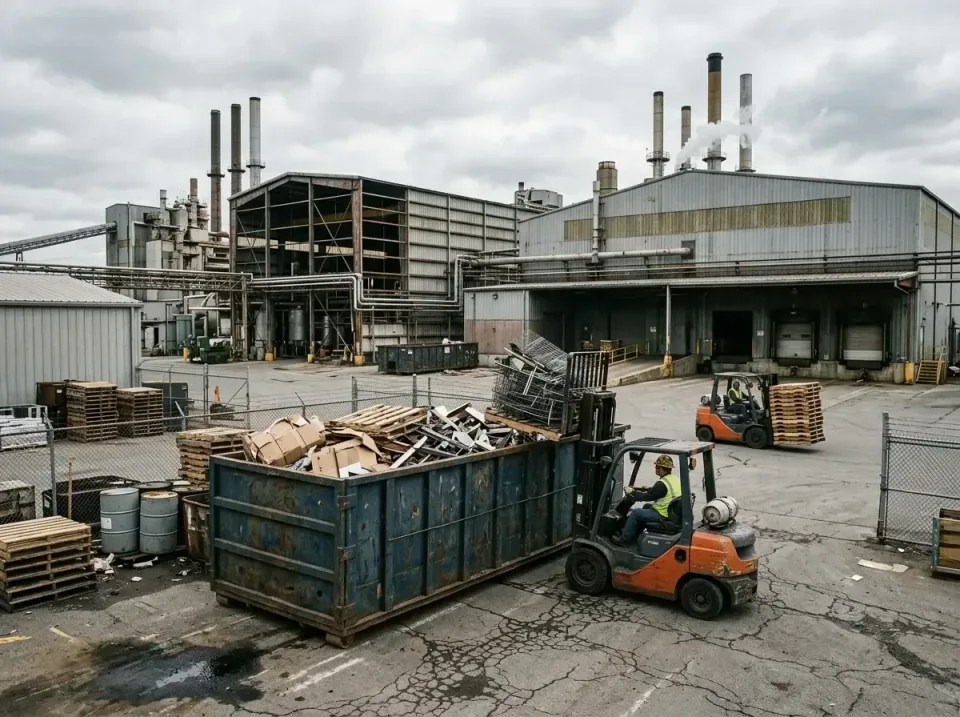 industrial-factory-scrap-conta-003 — frequently asked questions, Cheap Roll-off Dumpster Rentals in Beavercreek, OH